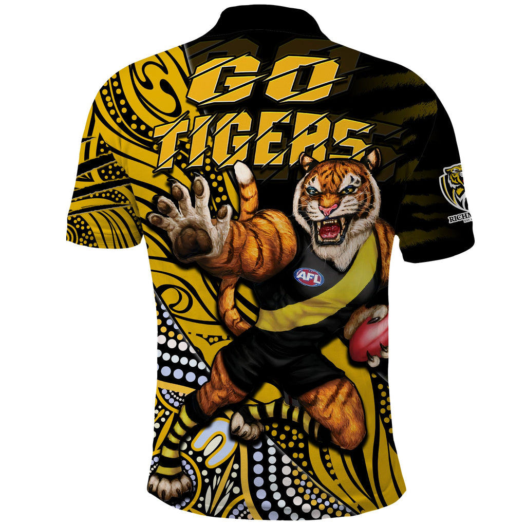 richmond-football-polo-shirt-aboriginal-go-the-tigers-mascot