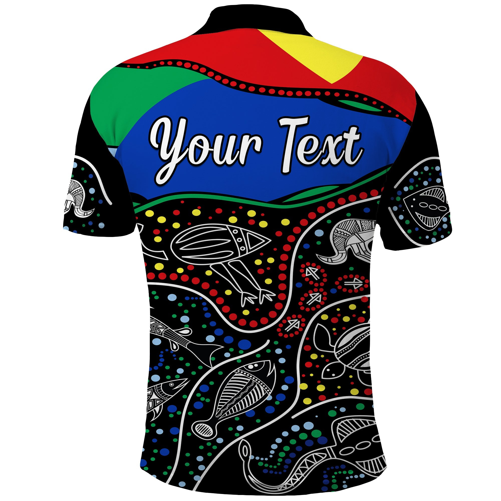 custom-personalised-naidoc-week-2022-polo-shirt-national-aborigines-and-torres-strait-islander-animals-aboriginal
