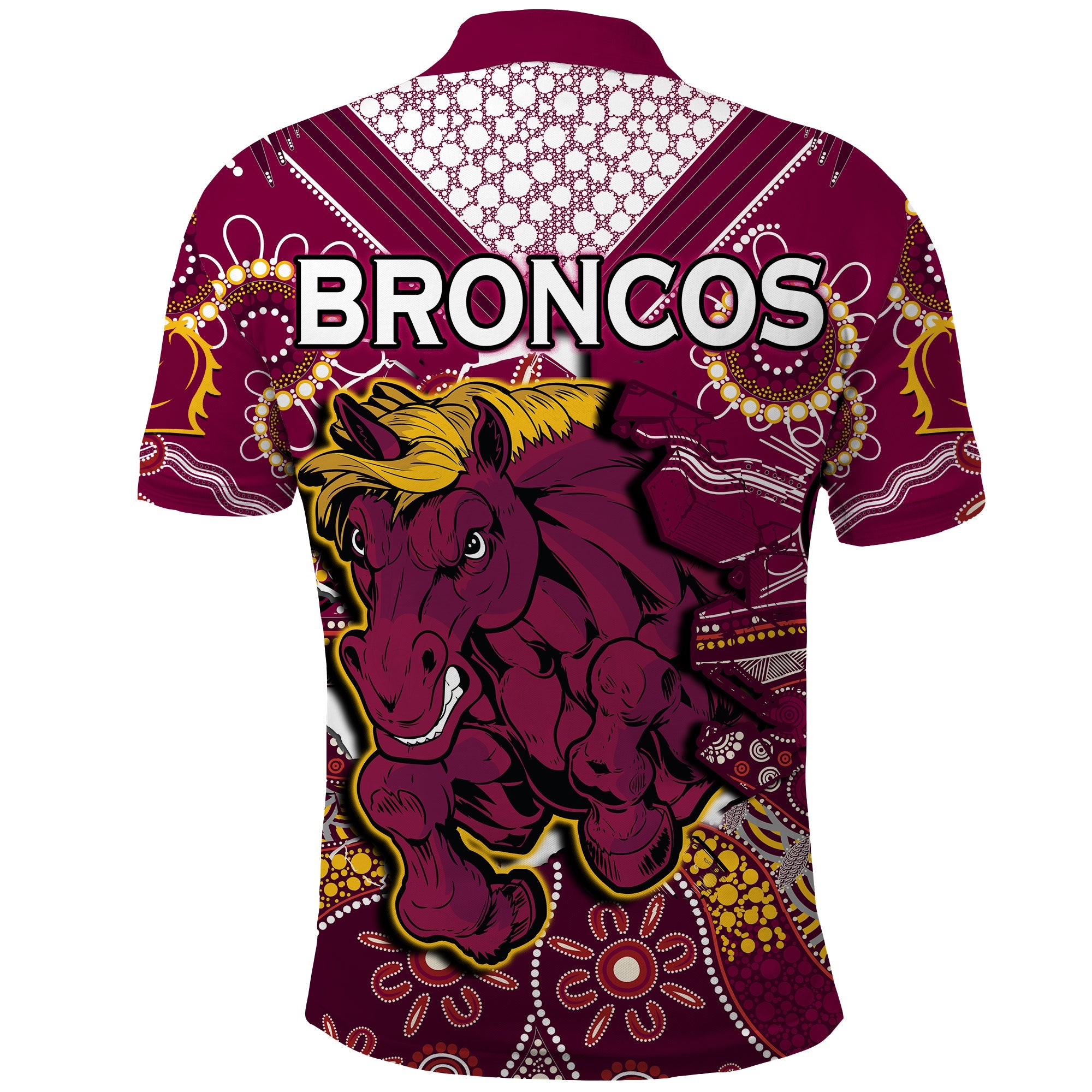 broncos-rugby-polo-shirt-indigenous-pattern-artsy-ver01