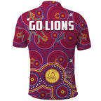 brisbane-football-polo-shirt-indigenous-pattern-go-lions-unique-style