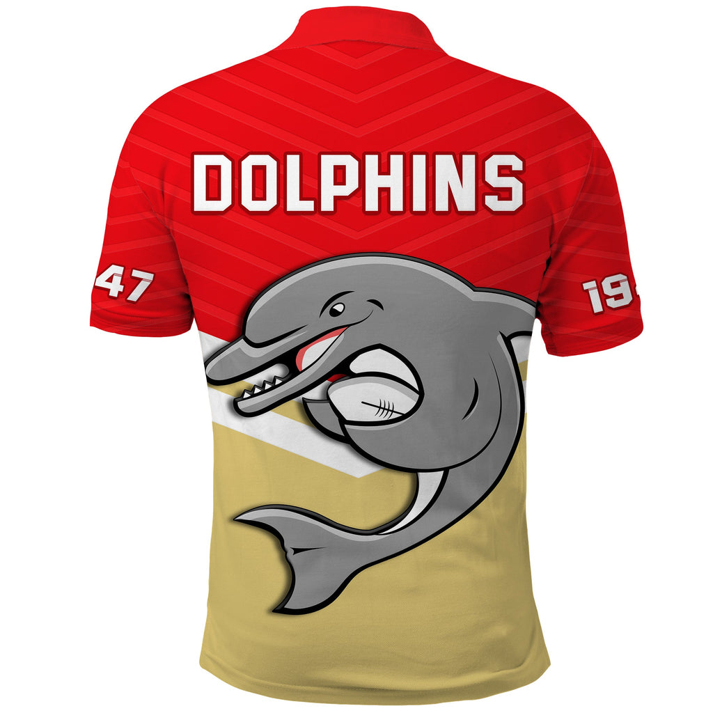 dolphins-rugby-polo-shirt-sporty-style-ver01