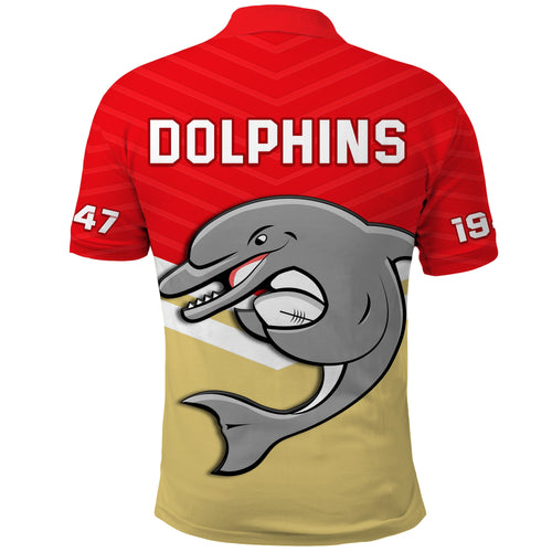 dolphins-rugby-polo-shirt-sporty-style-ver01