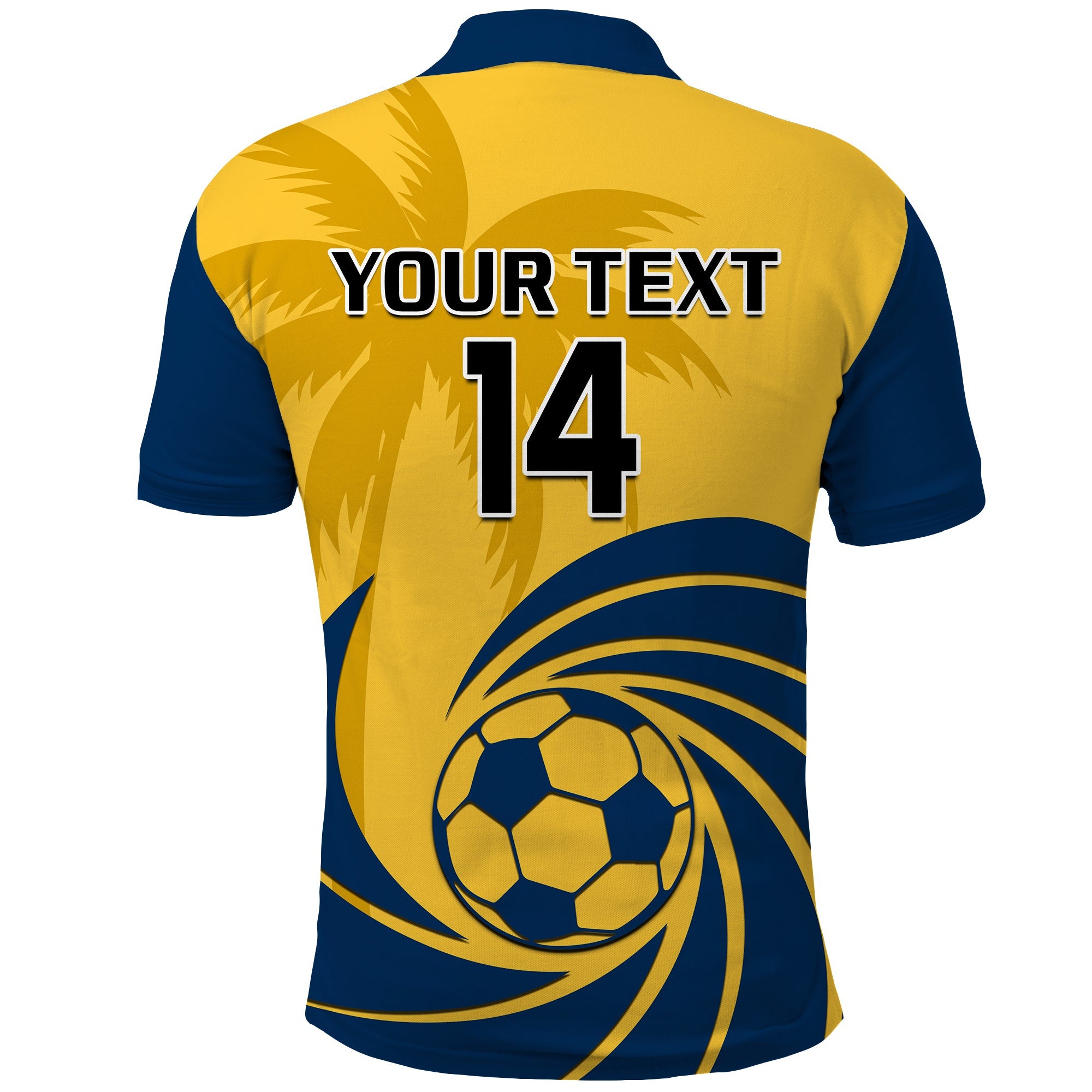 custom-text-and-number-central-coast-football-polo-shirt-a-league-men-mariners-2004-palm-tree-simple-style