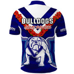 bulldogs-rugby-anzac-2023-polo-shirt-dots-poppy-mix-camouflage-lest-we-forget