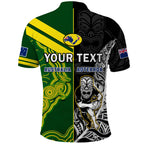 custom-personalised-australia-kangaroos-and-all-black-rugby-polo-shirt-aboriginal-mix-nz-maori-fern