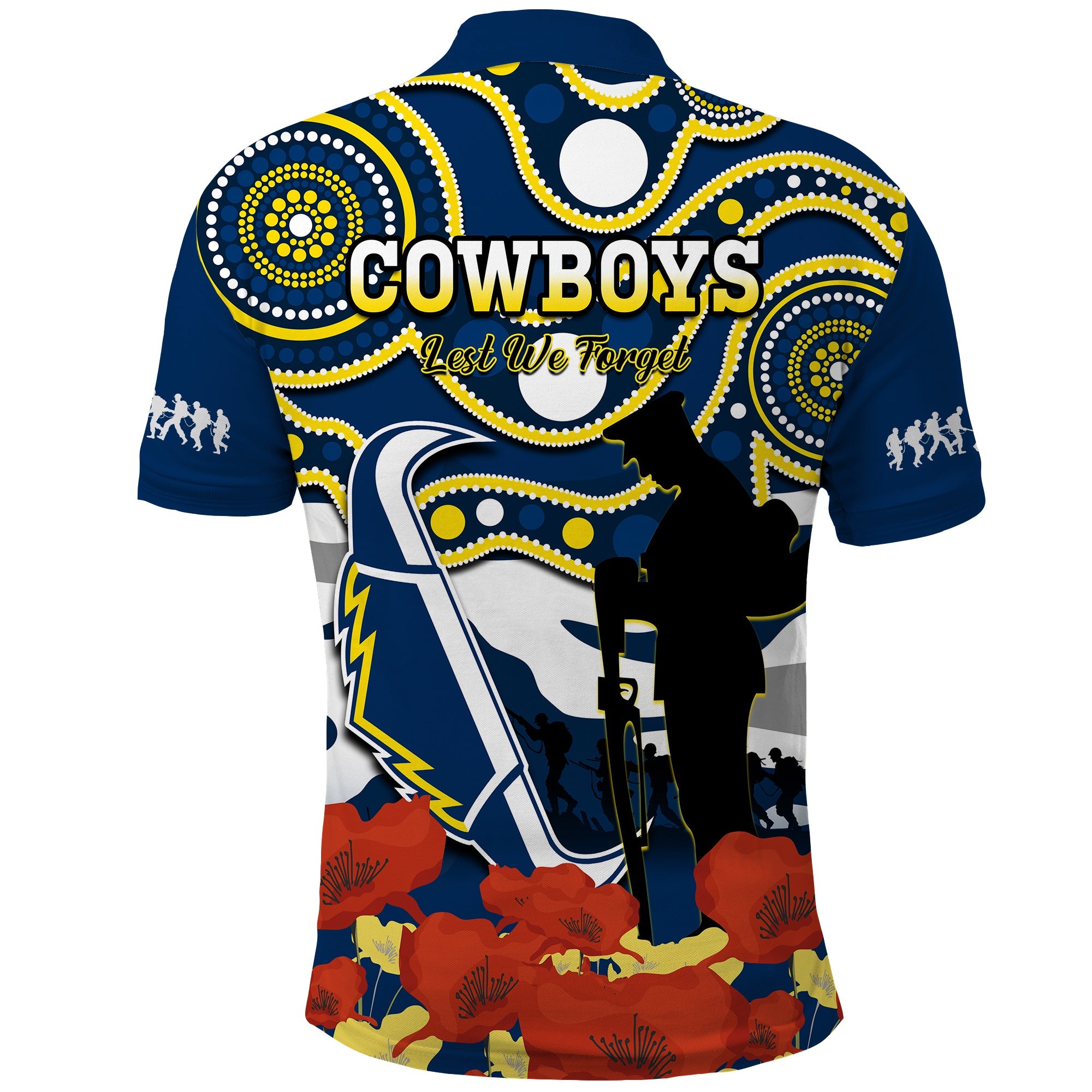 cowboys-rugby-anzac-2023-polo-shirt-australian-army-aboriginal-lest-we-forget