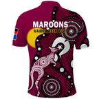 maroons-rugby-naidoc-2023-polo-shirt-qld-for-our-elders-indigenous-art
