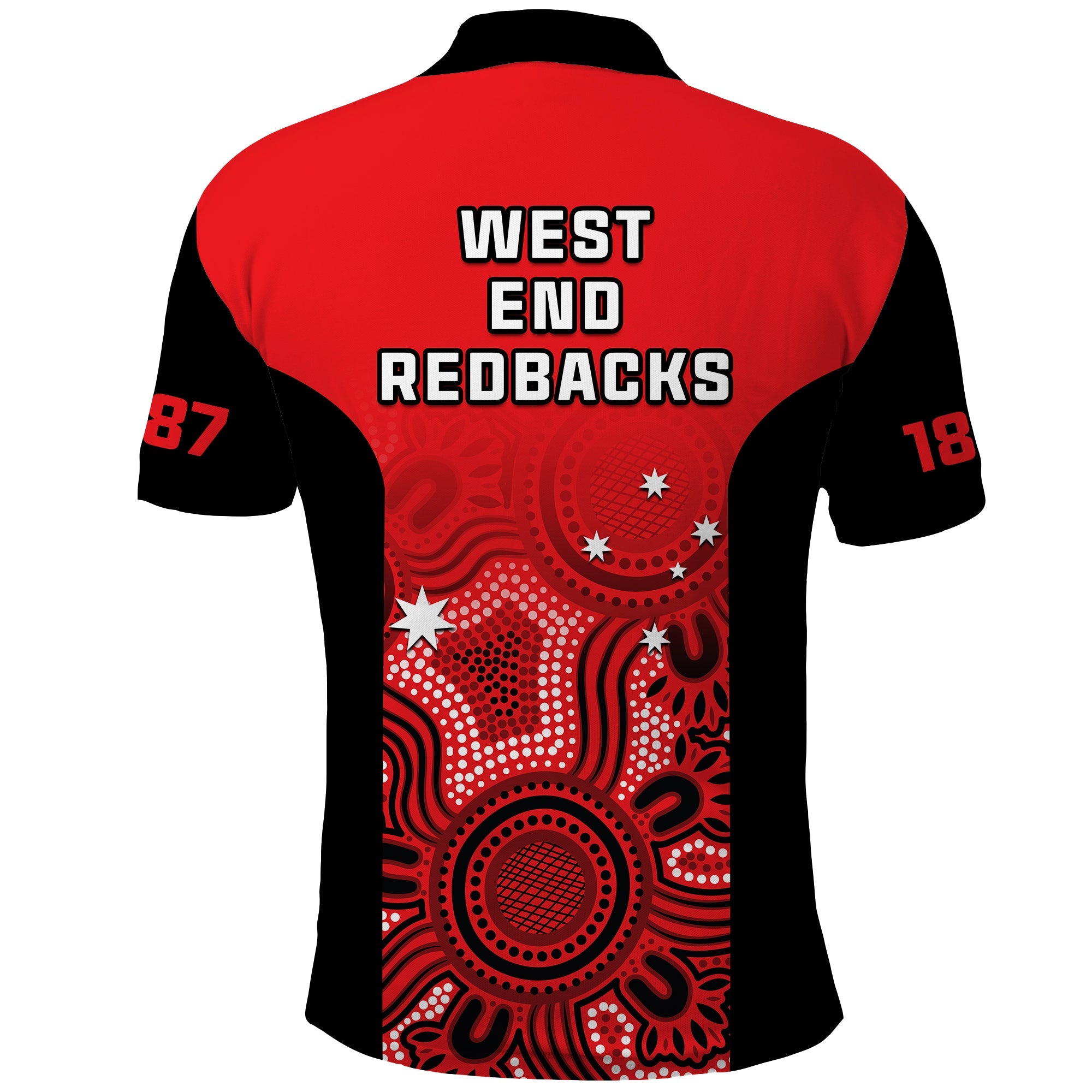 south-australia-cricket-2023-polo-shirt-west-end-redbacks-sheffield-shield-indigenous