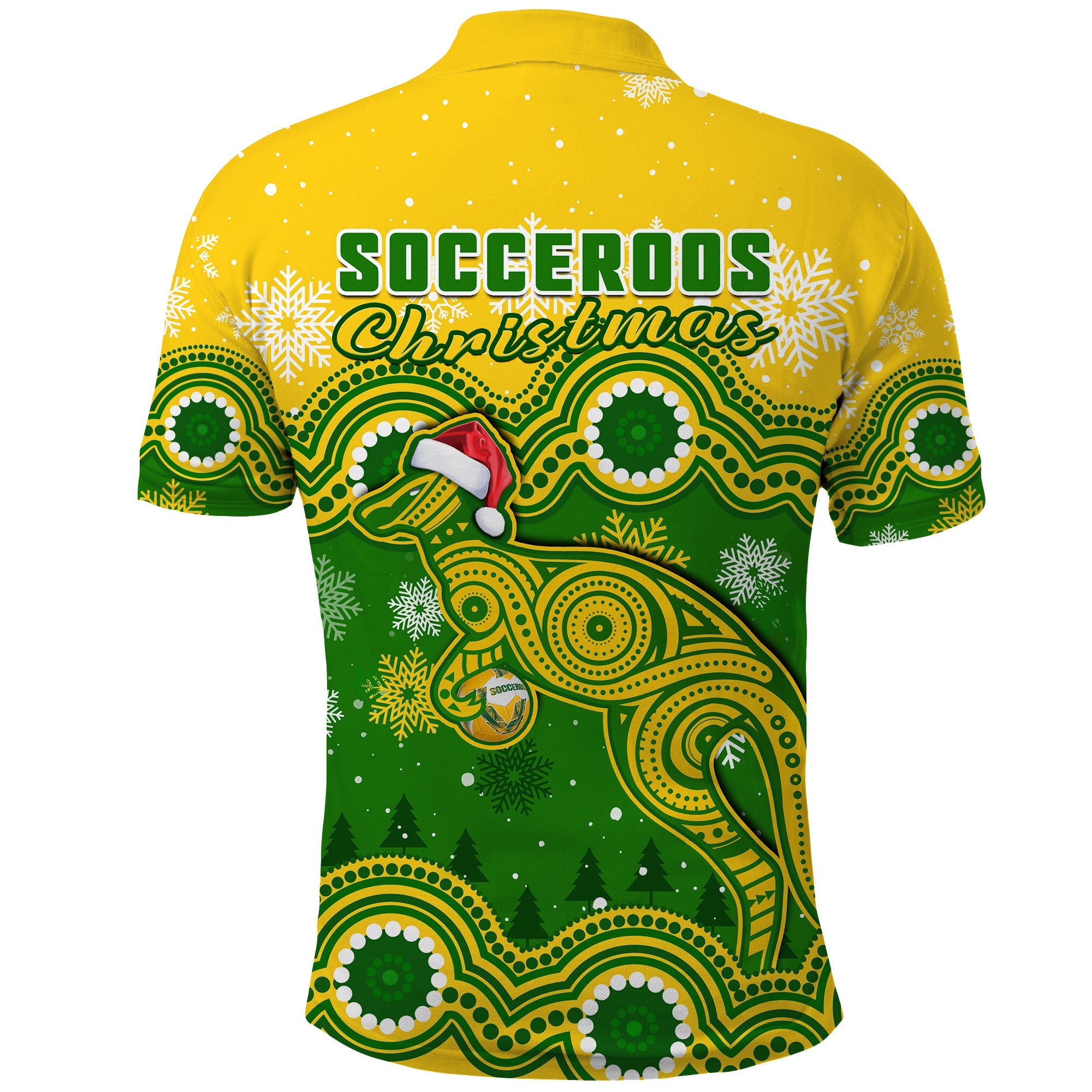 australia-soccer-christmas-polo-shirt-socceroos-indigenous-kangaroo