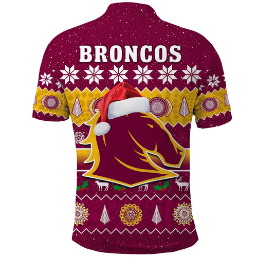 broncos-christmas-polo-shirt-brisbane-aboriginal-art-merry-xmas