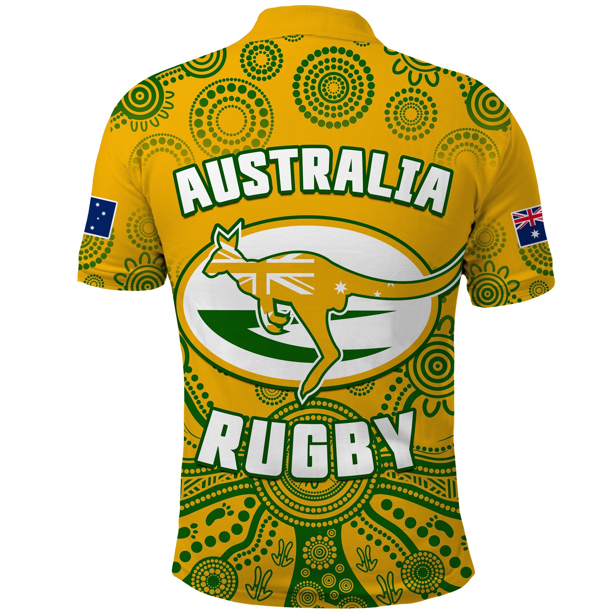 australia-2022-rugby-polo-shirt-wallabies-aboriginal-yellow-style