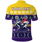 custom-personalised-melbourne-storm-christmas-polo-shirt-aboriginal-art-merry-xmas
