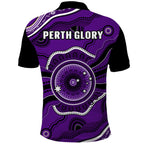 perth-glory-football-polo-shirt-dot-painting-style