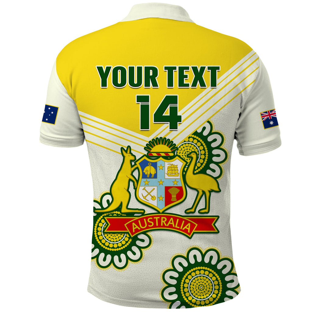 custom-text-and-number-australia-cricket-polo-shirt-boxing-day-test-aussie-indigenous