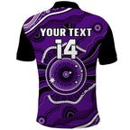 custom-text-and-number-perth-glory-football-polo-shirt-dot-painting-style