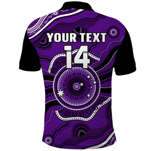 custom-text-and-number-perth-glory-football-polo-shirt-dot-painting-style