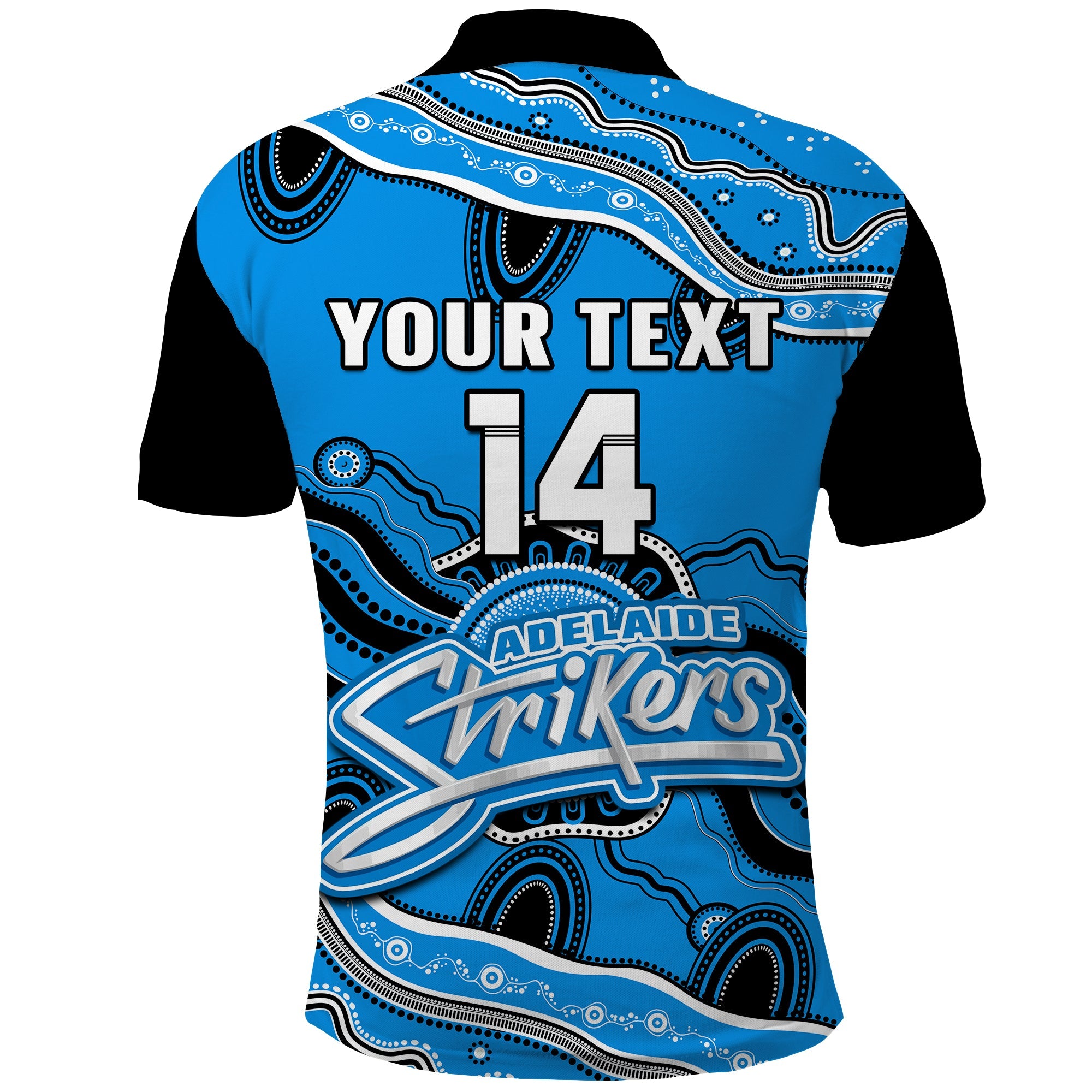 custom-text-and-number-adelaide-strikers-cricket-polo-shirt-aboriginal-painting