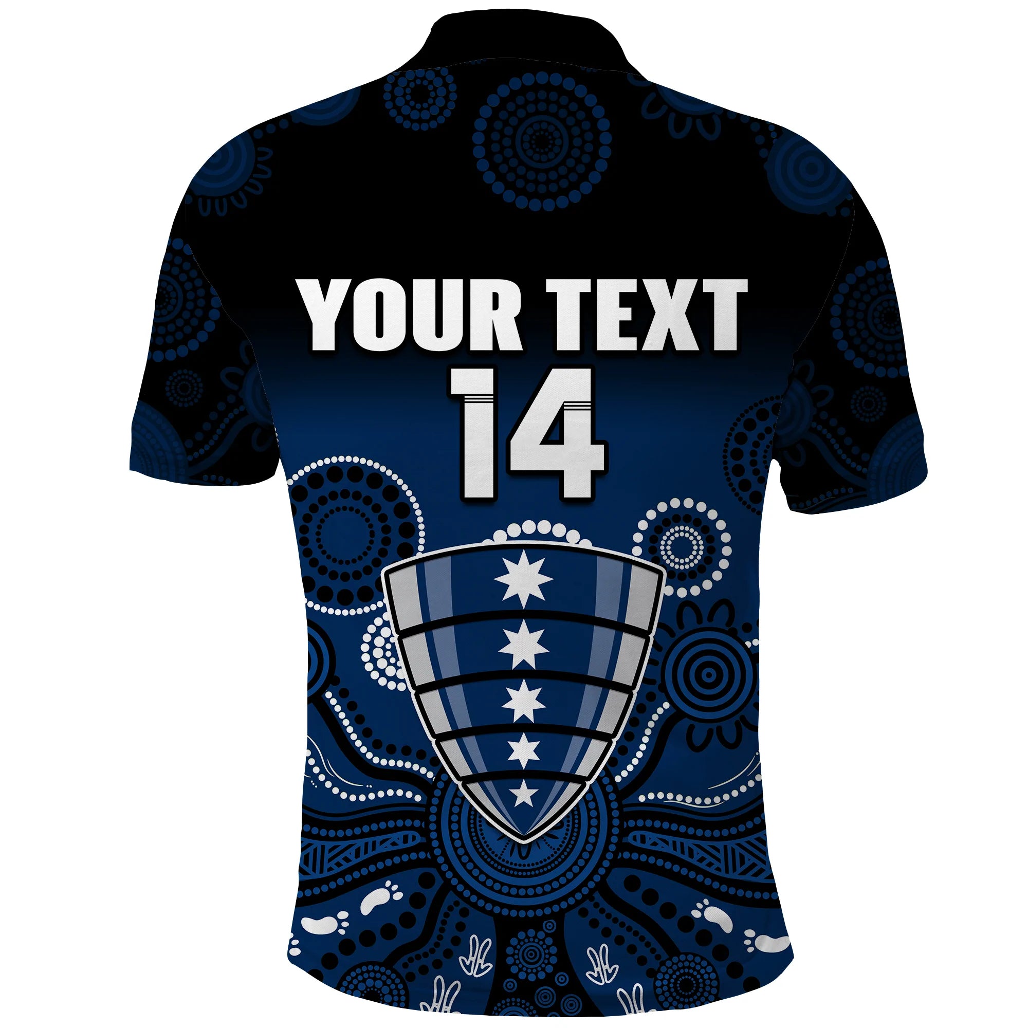 custom-text-and-number-melbourne-rebels-rugby-polo-shirt-gradient-aboriginal
