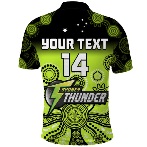 custom-text-and-number-thunder-polo-shirt-sydney-gradient-aboriginal-art