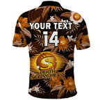 custom-text-and-number-perth-scorchers-cricket-polo-shirt-aboriginal-art-mix-tropical-flowers