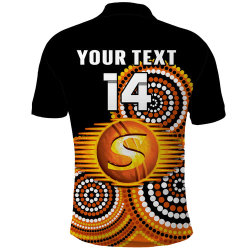 custom-text-and-number-perth-scorchers-cricket-polo-shirt-champions-bbl12-proud-indigenous-art