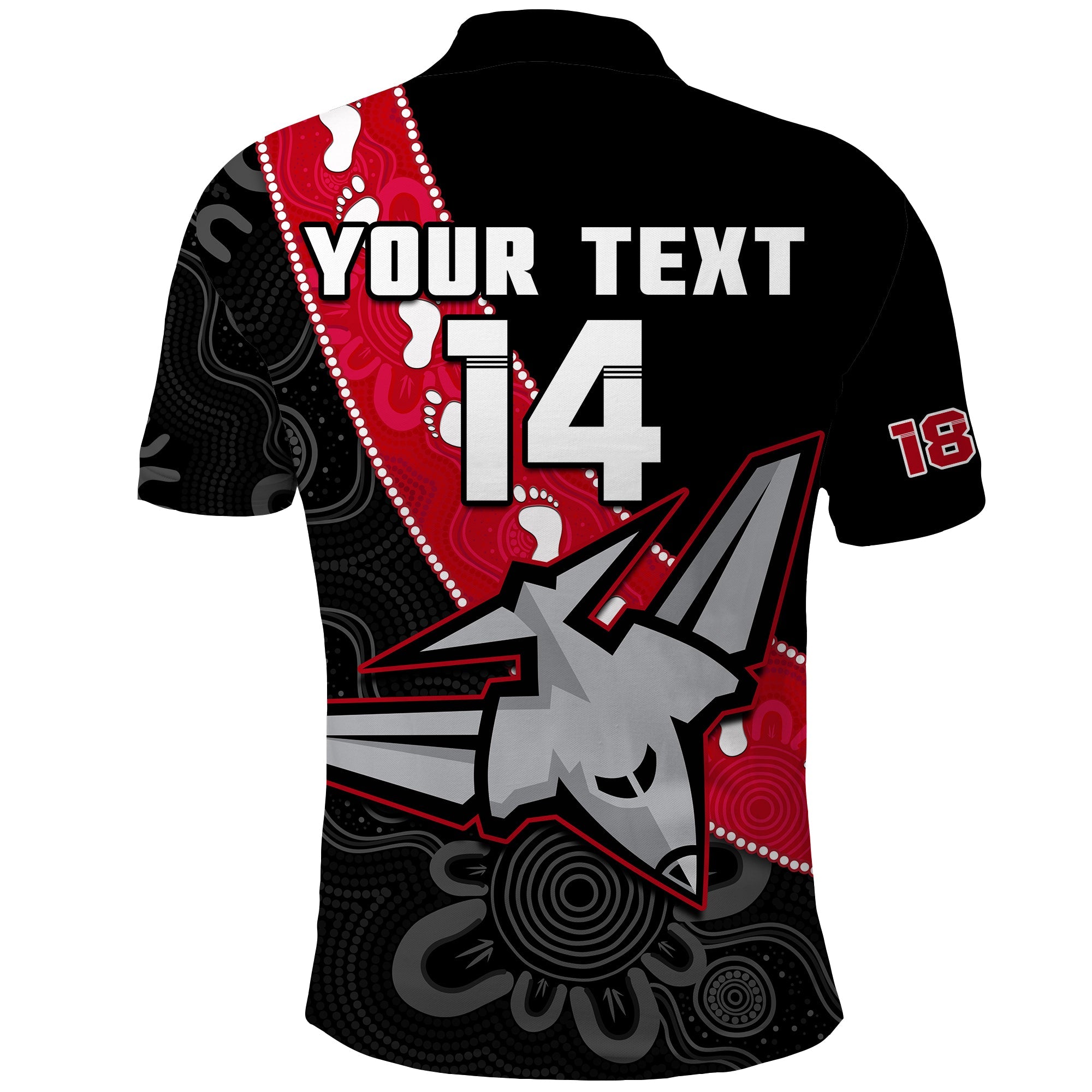 custom-text-and-number-essendon-football-polo-shirt-go-bombers-1872-aboriginal-art