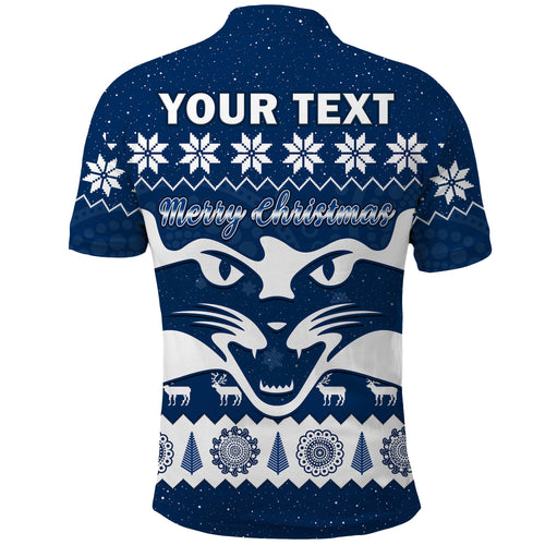 custom-personalised-cats-football-christmas-polo-shirt-geelong-aboriginal-painting