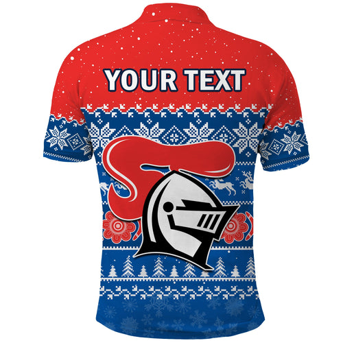 custom-personalised-knights-rugby-polo-shirt-indigenous-newcastle-merry-christmas