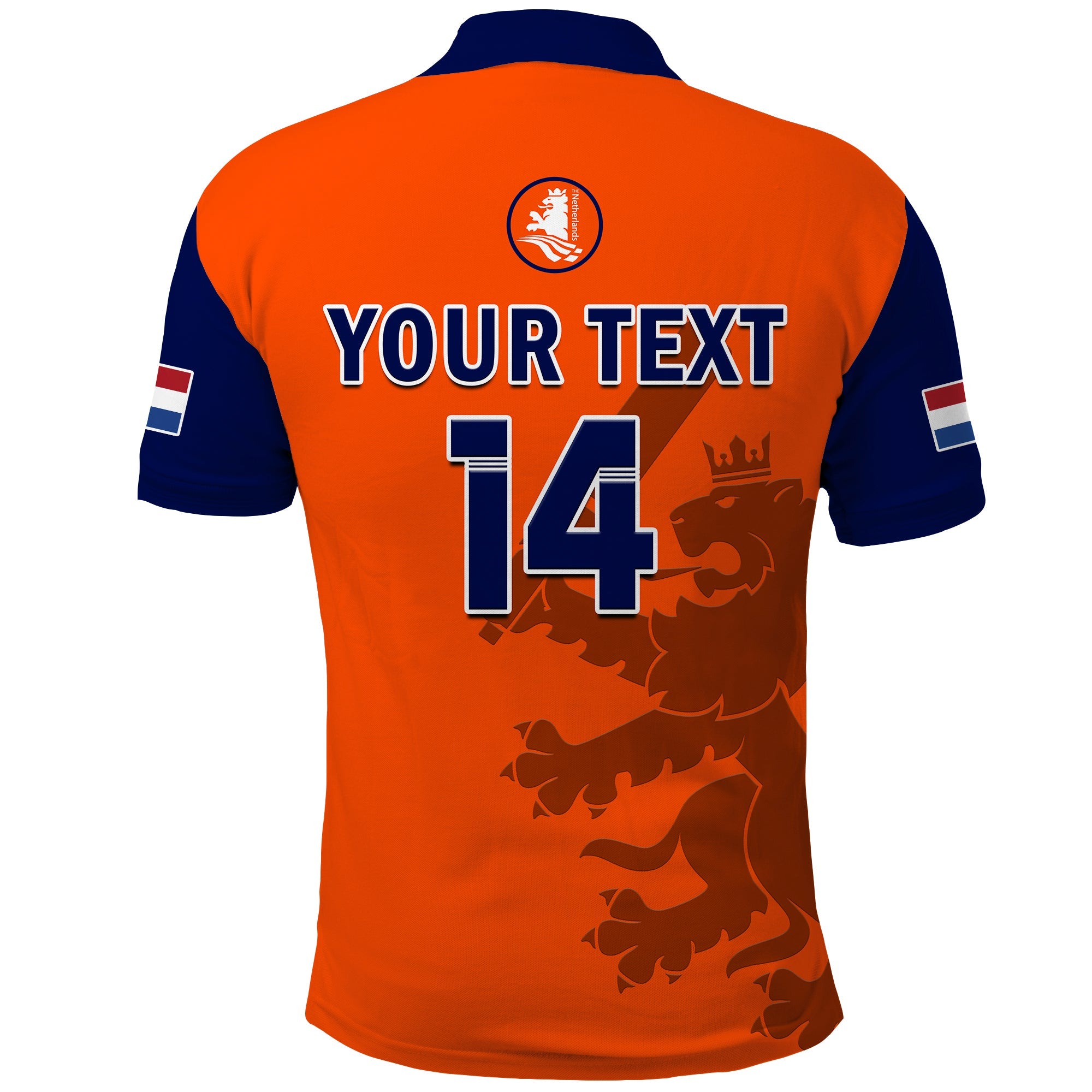 custom-text-and-number-netherlands-cricket-polo-shirt-odi-simple-orange-style