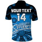 custom-text-and-number-adelaide-strikers-polo-shirt-gradient-aboriginal-dot-painting