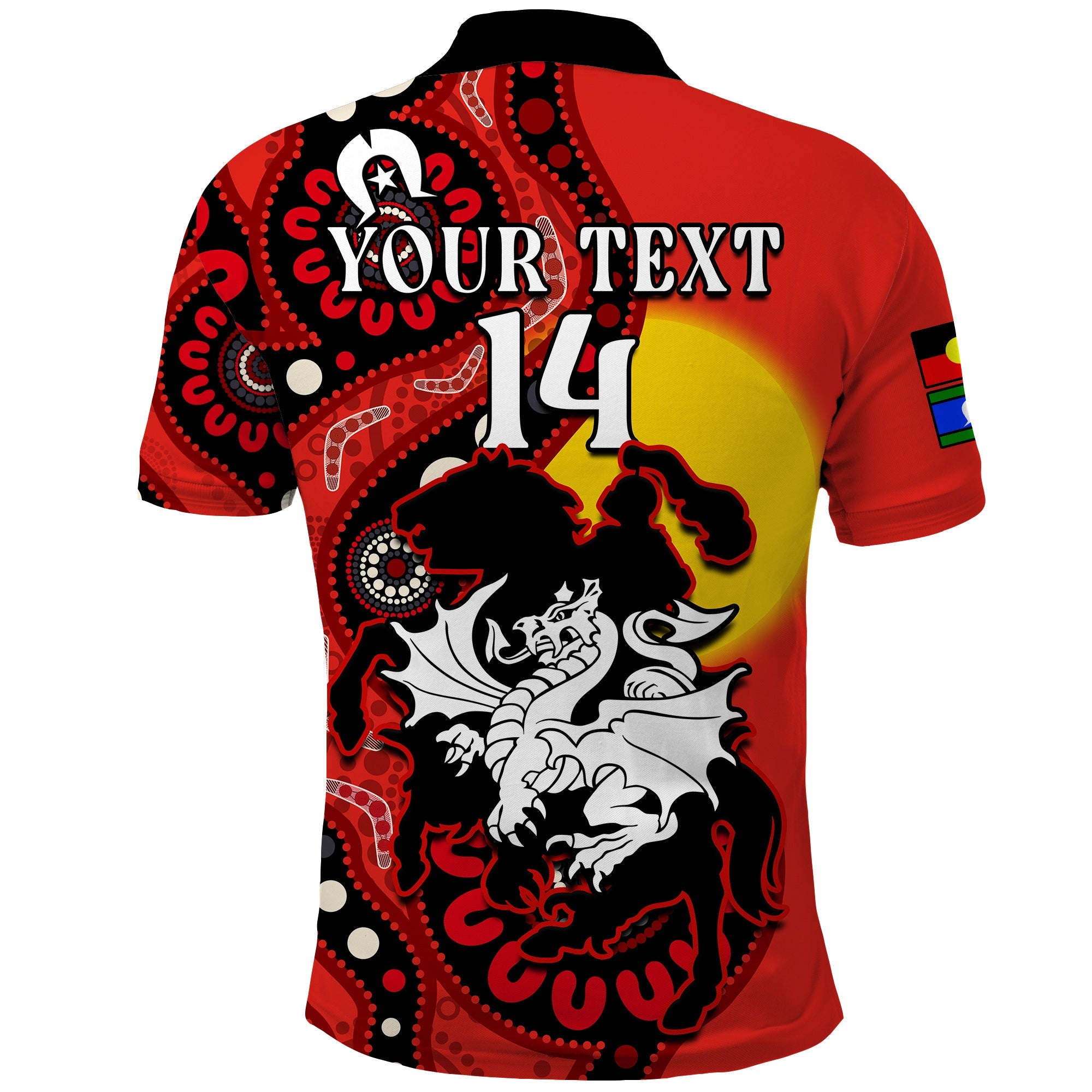 custom-text-and-number-dragons-rugby-naidoc-2023-polo-shirt-for-our-elders-aboriginal
