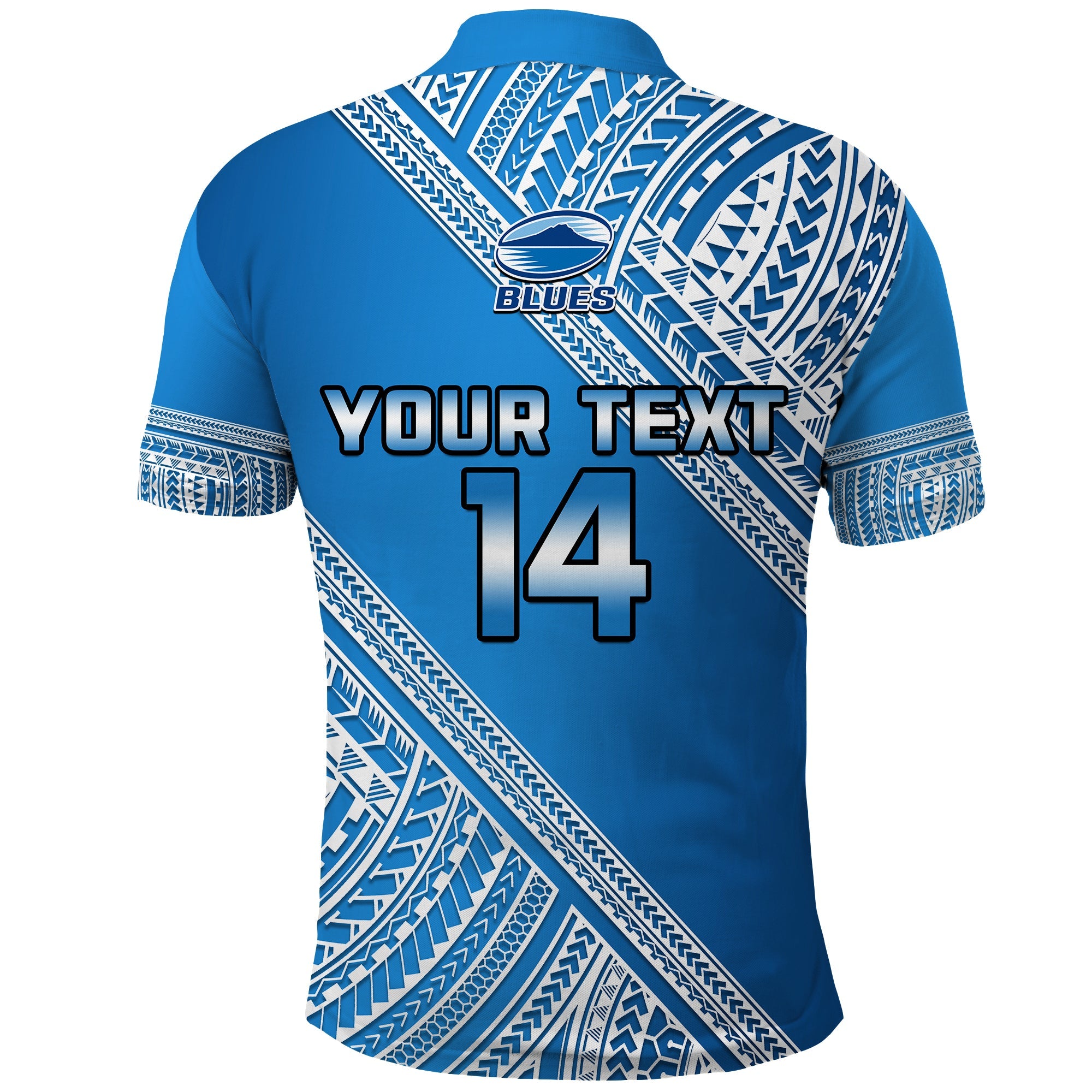 custom-text-and-number-blues-rugby-polo-shirt-aotearoa-super-auckland-polynesian-pattern