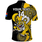 custom-text-and-number-richmond-football-naidoc-2023-polo-shirt-tigers-for-our-elders-indigenous-art