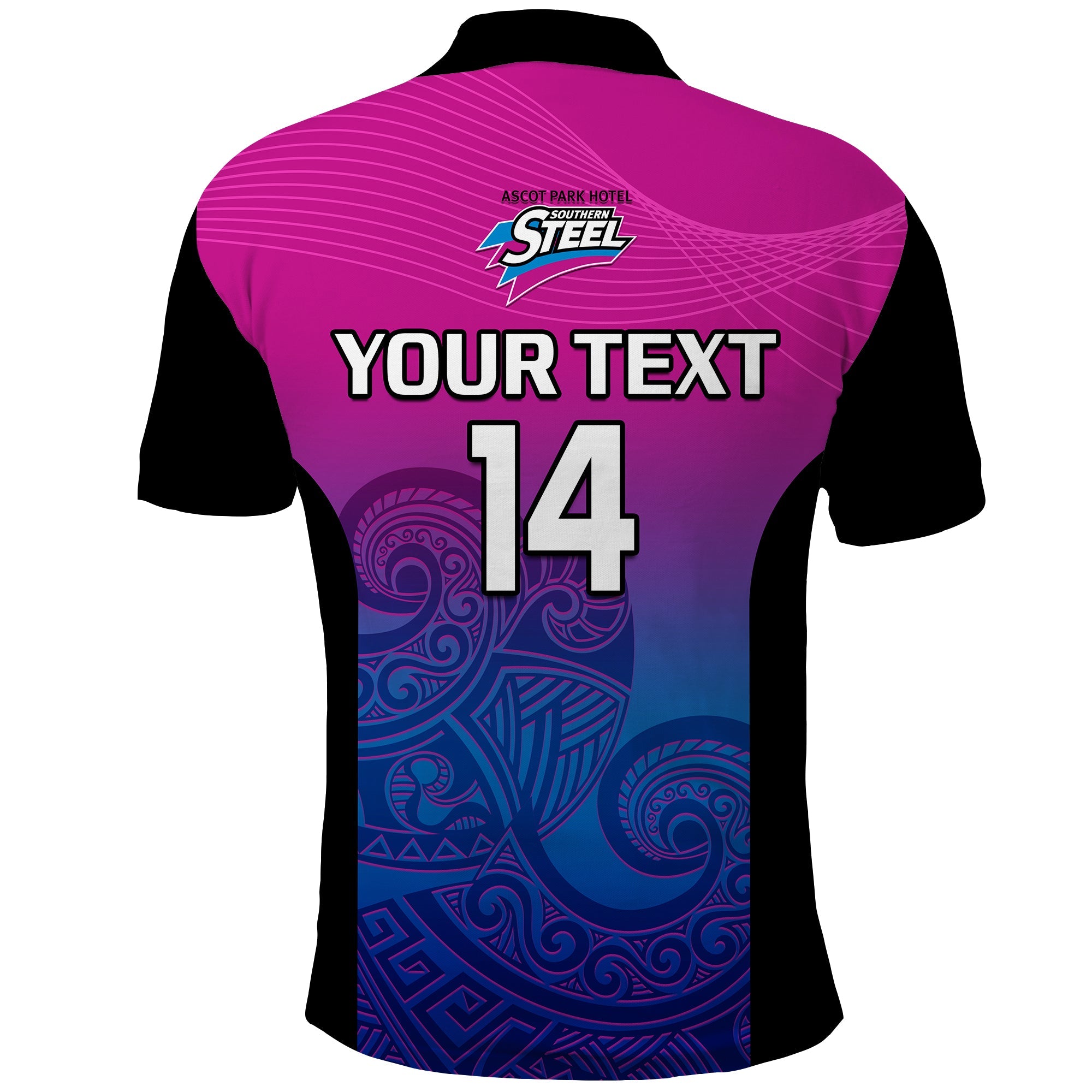 custom-text-and-number-aotearoa-netball-polo-shirt-southern-steel-2023-anz-premiership