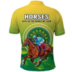 australia-devonport-cup-2023-polo-shirt-horse-racing-indigenous-art