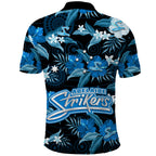 adelaide-strikers-cricket-polo-shirt-aboriginal-art-mix-tropical-flowers