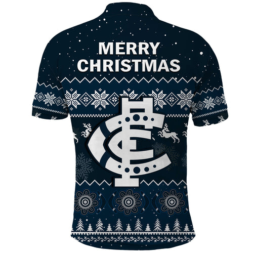 carlton-football-polo-shirt-blues-indigenous-merry-christmas