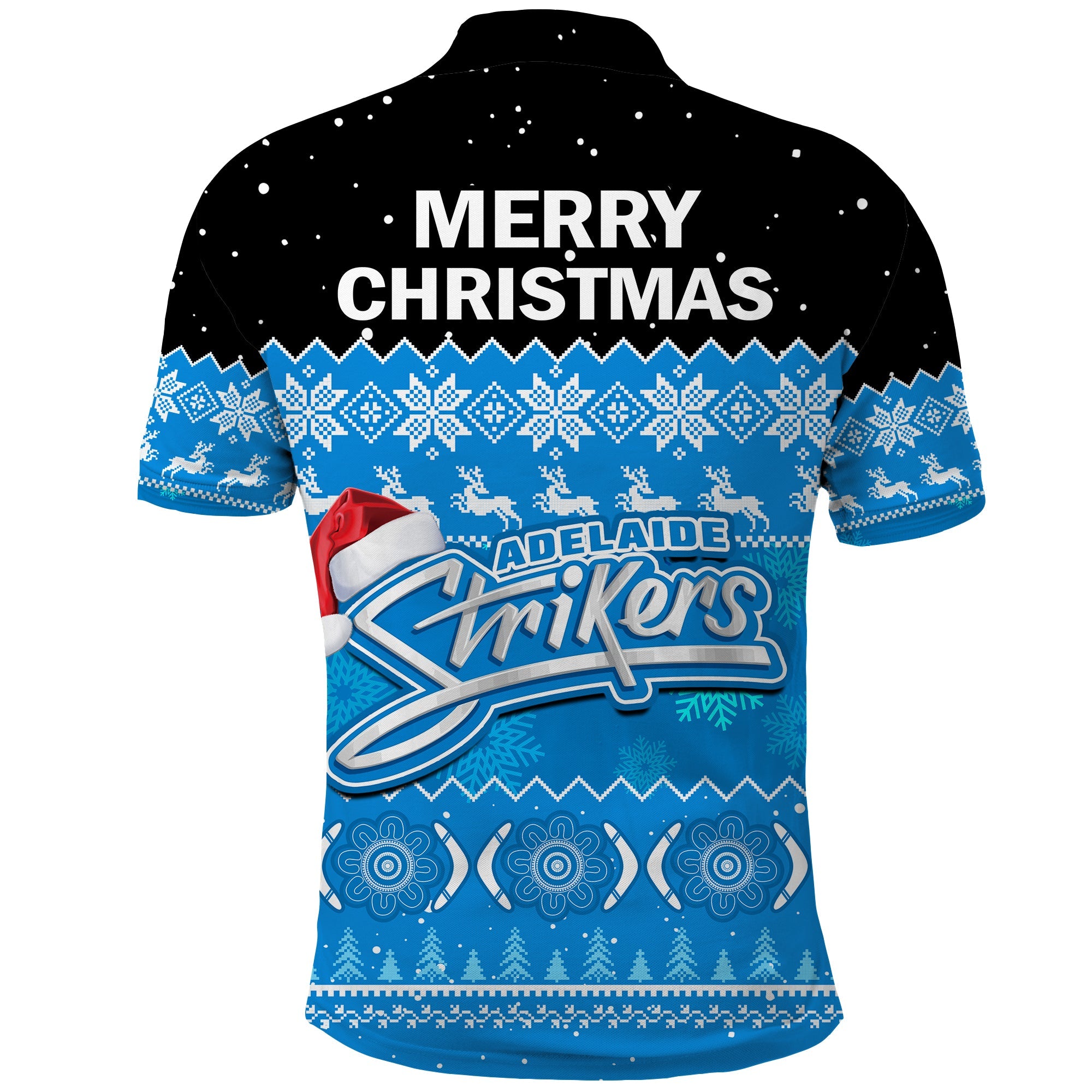 adelaide-strikers-cricket-polo-shirt-aboriginal-merry-christmas