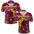 custom-text-and-number-broncos-rugby-polo-shirt-indigenous-pattern-artsy-ver02