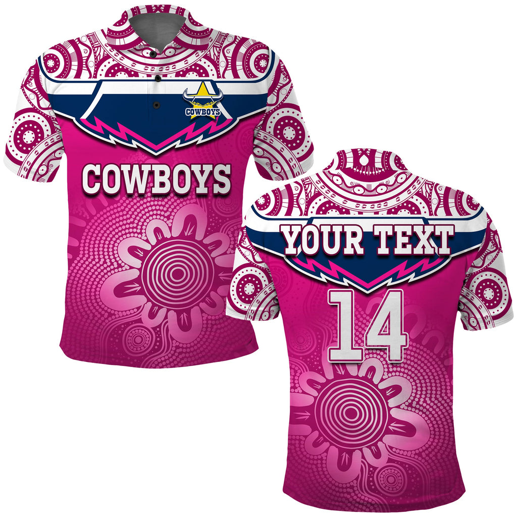 custom-text-and-number-cowboys-rugby-polo-shirt-aboriginal-pattern-pink-version