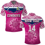 custom-text-and-number-cowboys-rugby-polo-shirt-aboriginal-pattern-pink-version