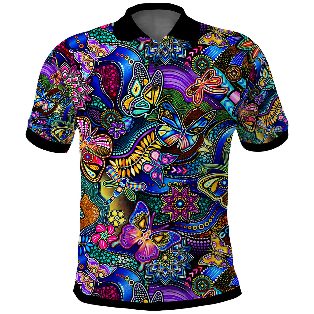custom-personalised-aussie-animal-aboriginal-art-polo-shirt-special-ver02