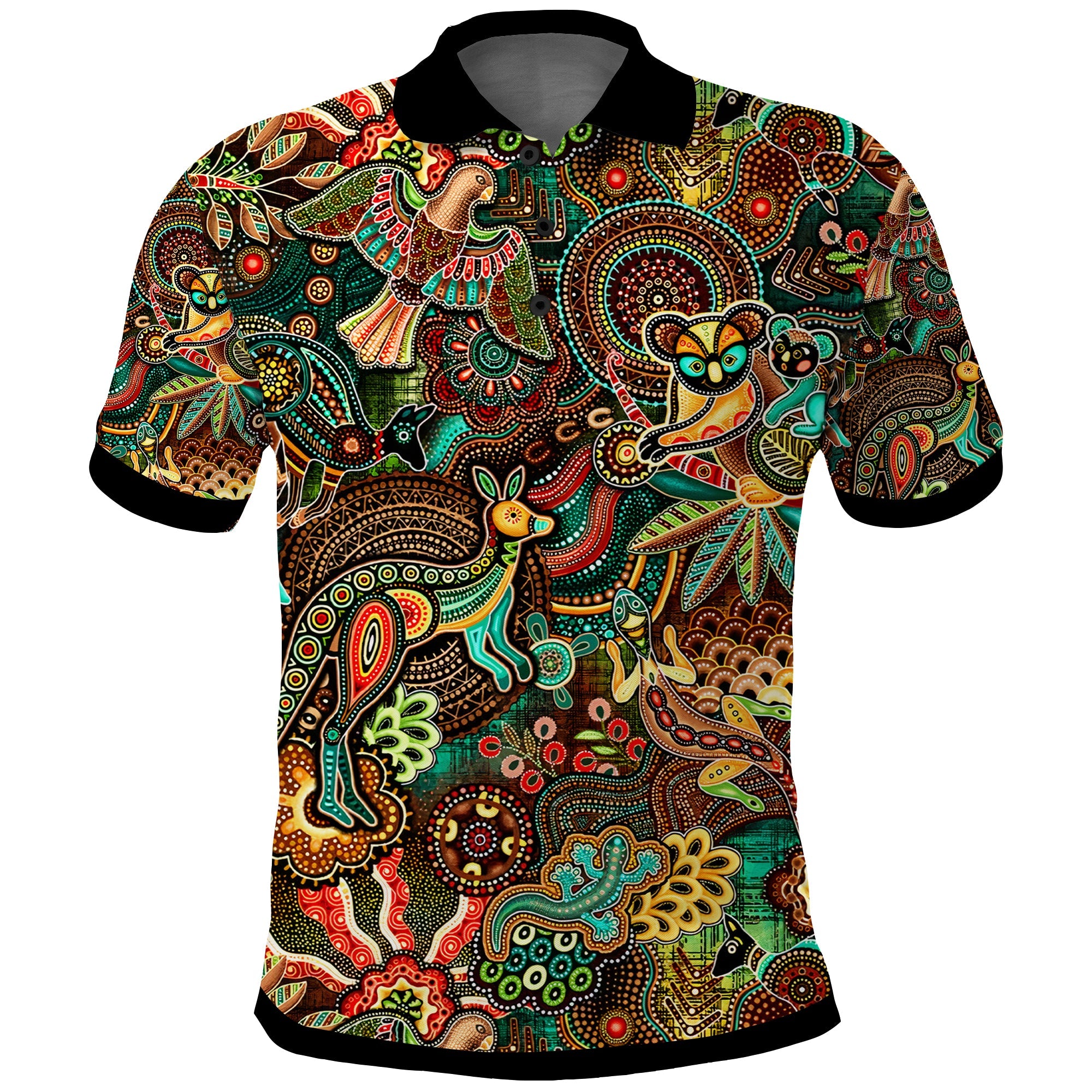 custom-personalised-aussie-animal-aboriginal-art-polo-shirt-special-ver01