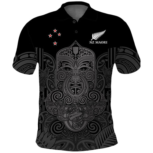 custom-text-and-number-new-zealand-tiki-rugby-polo-shirt-nz-maori-koru-pattern-ver01