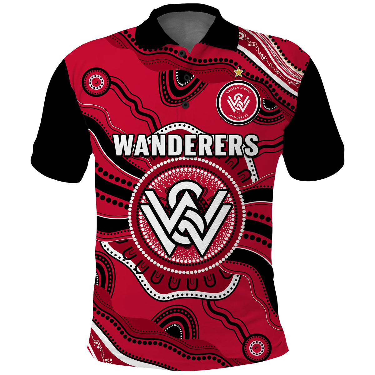 western-sydney-wanderers-football-polo-shirt-aboriginal-art