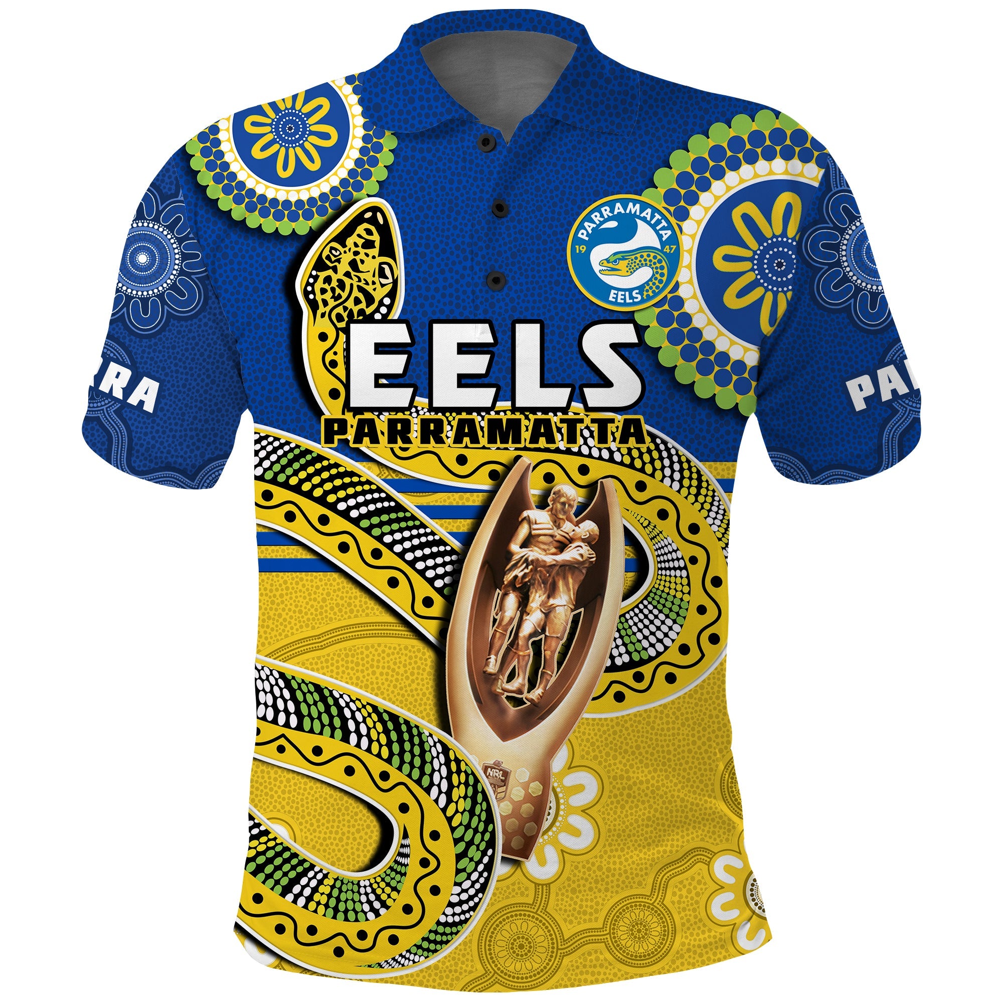 custom-text-and-number-eels-rugby-polo-shirt-parra-2022-indigenous-proud-premiers