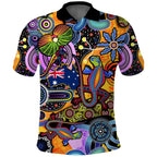 custom-personalised-australia-polo-shirt-indigenous-animal-artsy