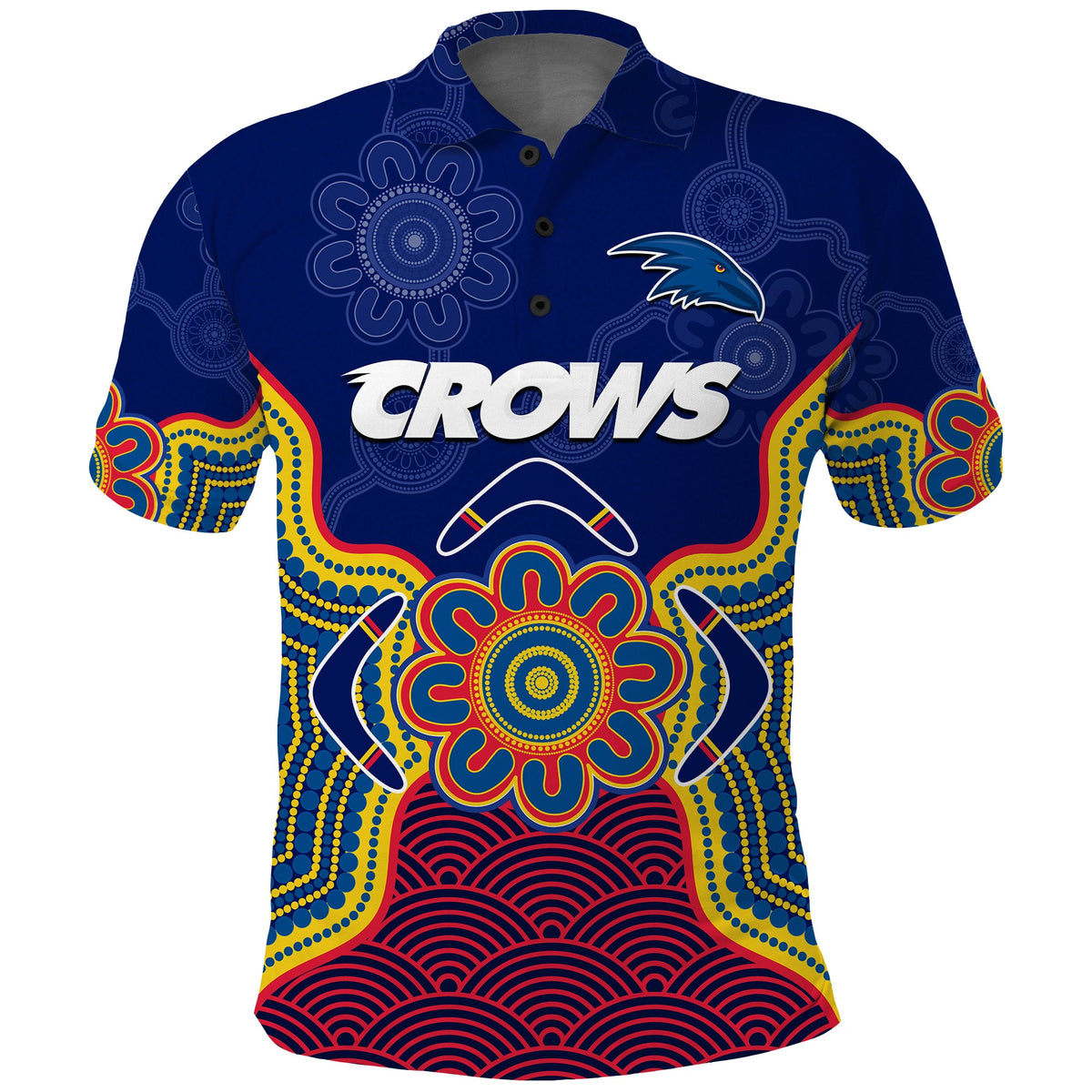 adelaide-football-polo-shirt-crows-aboriginal-art