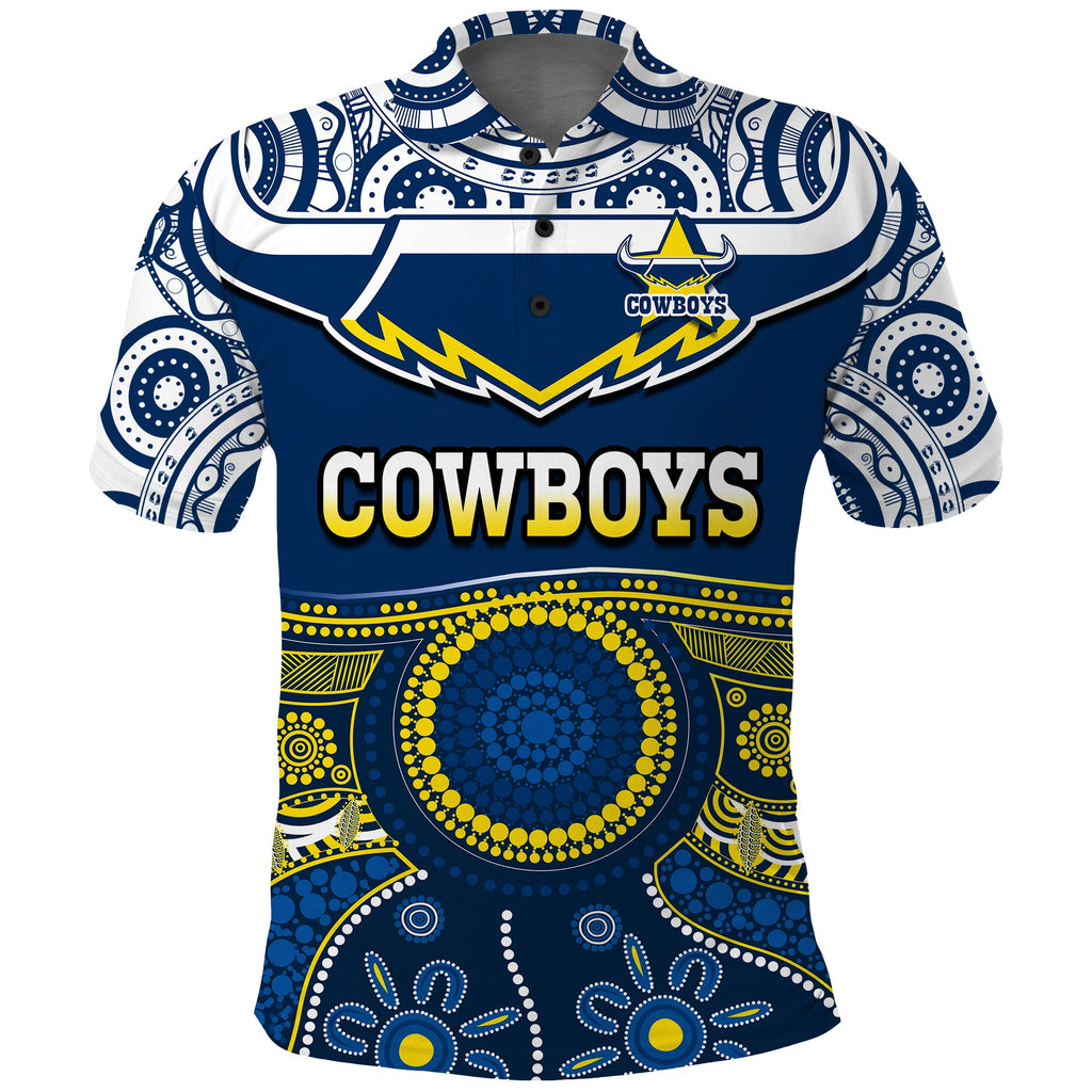custom-text-and-number-cowboys-rugby-polo-shirt-aboriginal-art