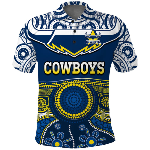 custom-text-and-number-cowboys-rugby-polo-shirt-aboriginal-art